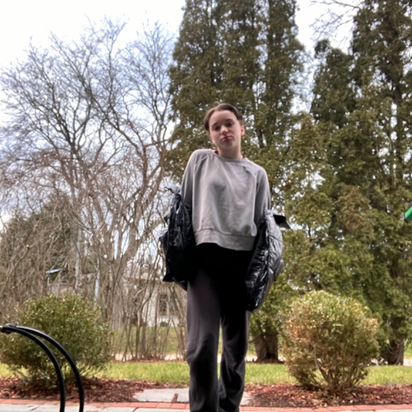 Joy lab grey sweatshirt - Picture 2 of 5